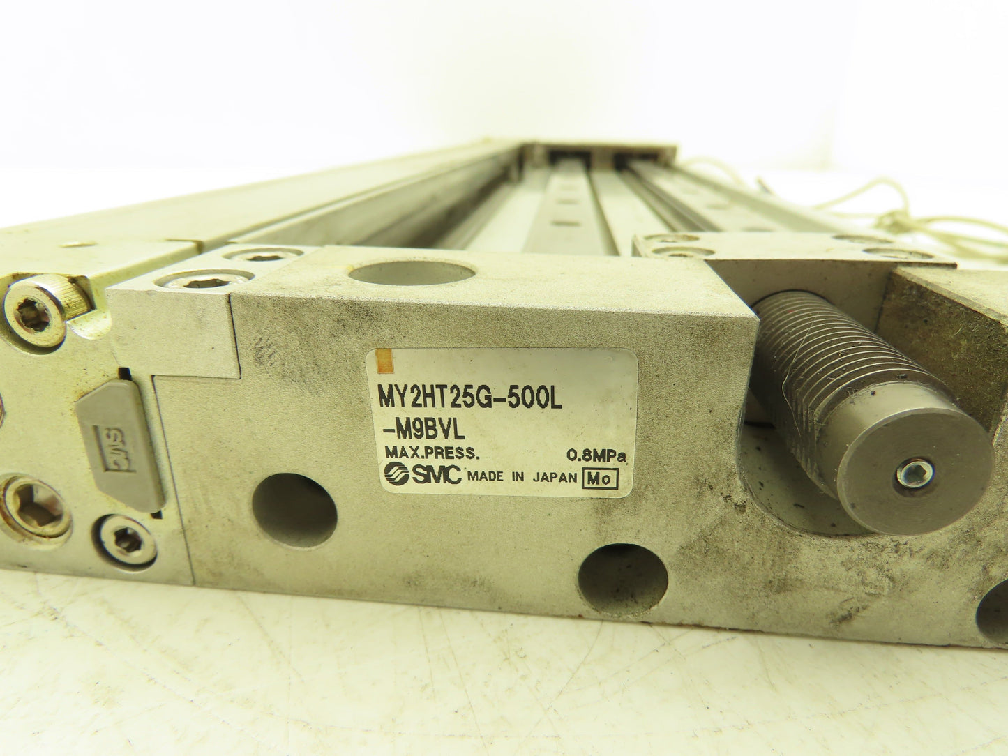 SMC MY2HT25G-500 Pneumatic Rodless Air Cylinder Guide 25mm Bore 500mm Stroke