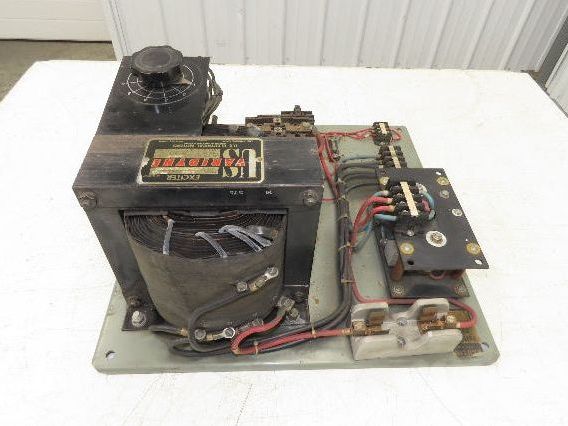 US Varidyne XR3-902410-D841 Exciter 22/440/550v 8/4/3amp 1Ph 1250 Frame 40vDC