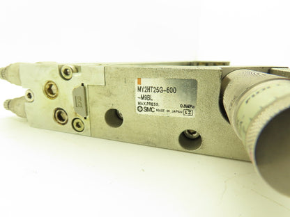 SMC MY2HT25G-600 Pneumatic Rodless Air Cylinder Guide 25mm Bore 600mm Stroke