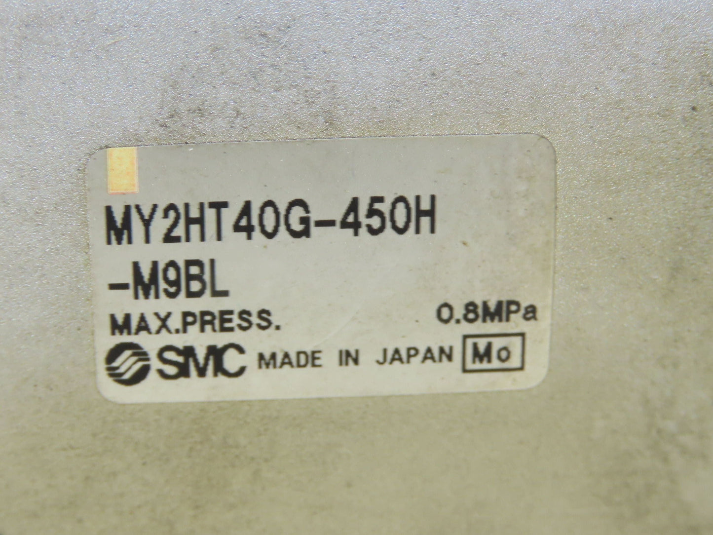 SMC MY2HT40G-450 Pneumatic Rodless Air Cylinder Guide 40mm Bore 450mm Stroke