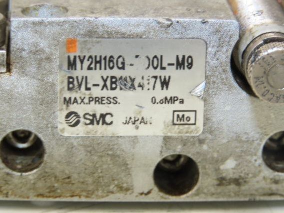 SMC MY2H16G-700 Pneumatic Rodless Air Cylinder Guide 16mm Bore 700mm Stroke