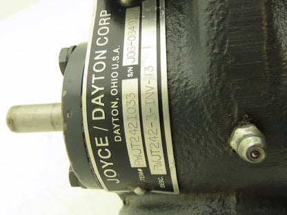 Joyce Dayton RWJT242-3-INV-T3 Worm Gear Actuator Screw Jack 3.5" Stroke 2-Ton