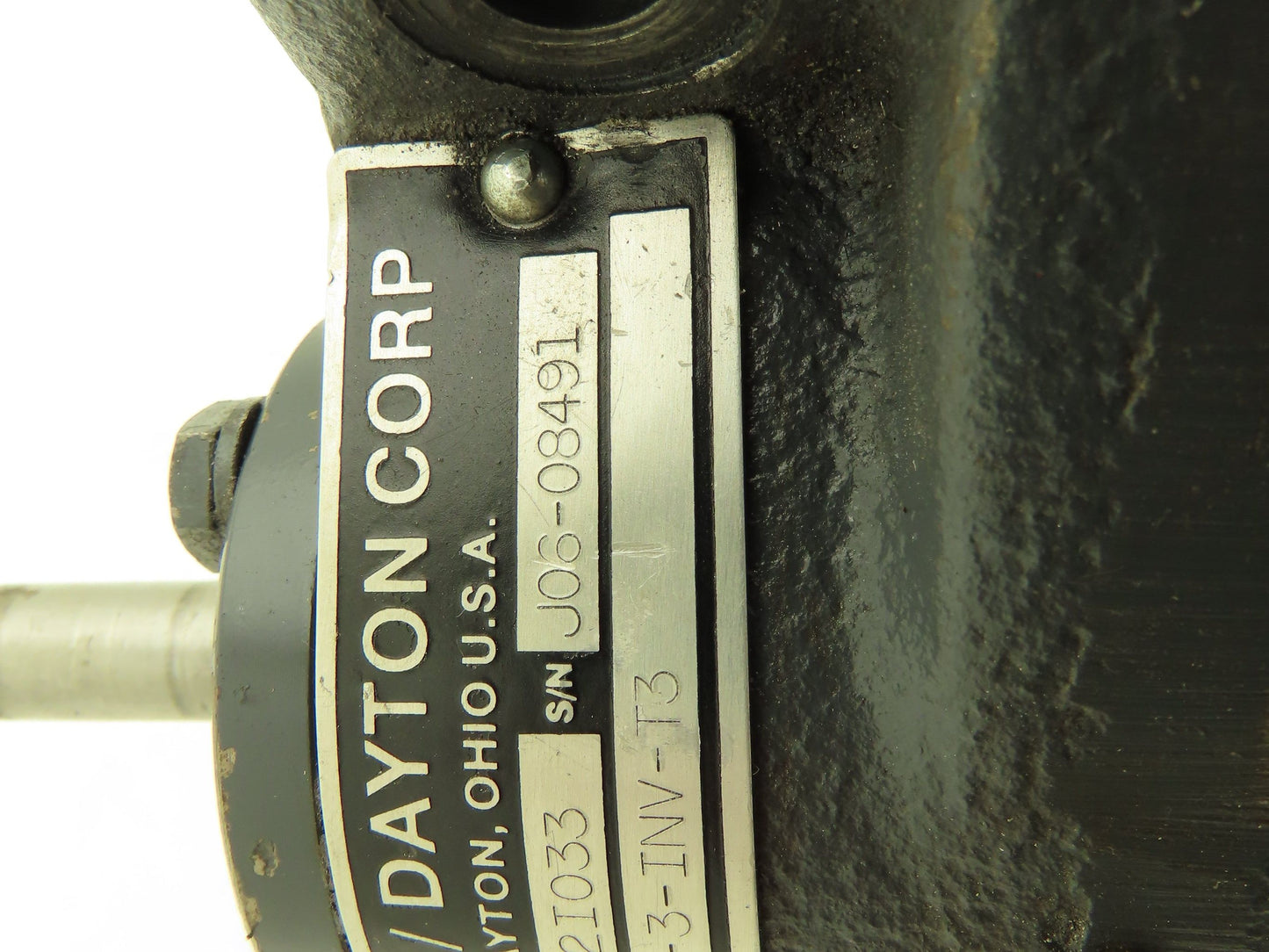 Joyce Dayton RWJT242-3-INV-T3 Worm Gear Actuator Screw Jack 3.5" Stroke 2-Ton