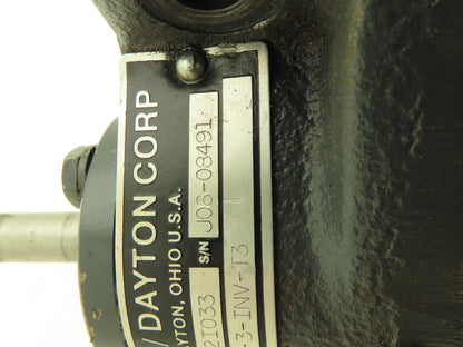 Joyce Dayton RWJT242-3-INV-T3 Worm Gear Actuator Screw Jack 3.5" Stroke 2-Ton