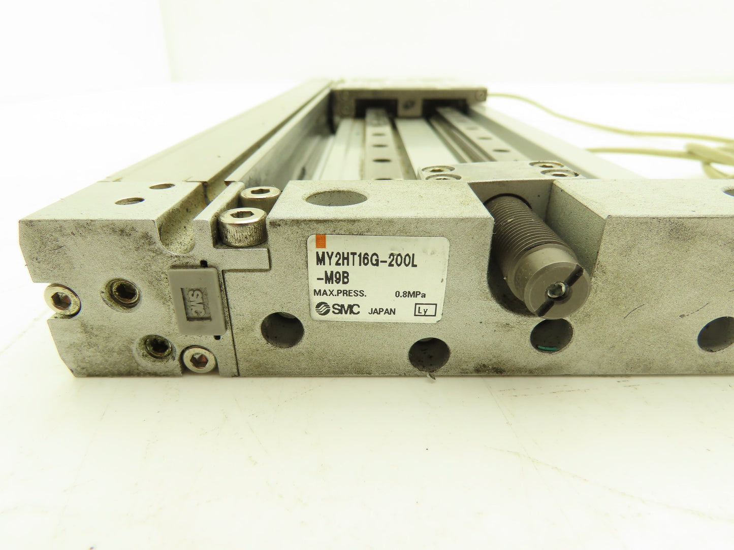 SMC MY2HT16G-200 Pneumatic Rodless Air Cylinder Guide 16mm Bore 200mm Stroke