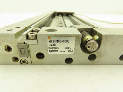 SMC MY2HT16G-300 Pneumatic Rodless Air Cylinder Guide 16mm Bore 300mm Stroke