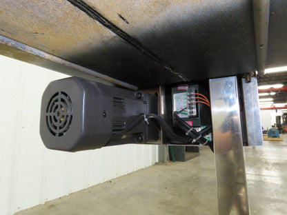 Superior F201.5 Inkjet Coding Conveyor 14"x54"L Variable Speed 115V Cleated Belt