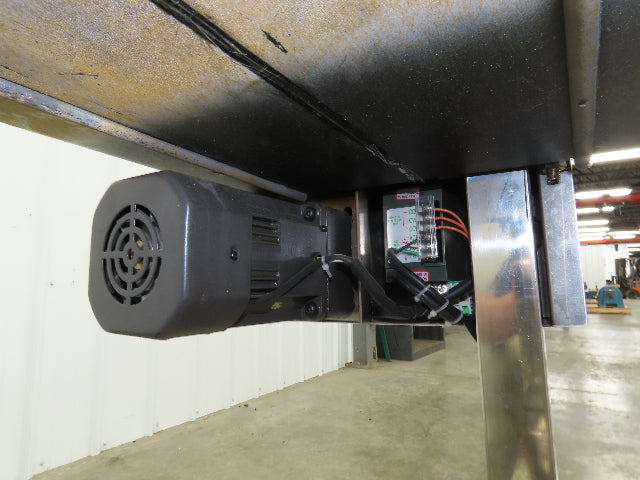 Superior F201.5 Inkjet Coding Conveyor 14"x54"L Variable Speed 115V Cleated Belt