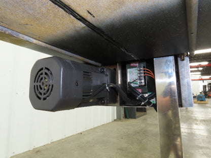 Superior F201.5 Inkjet Coding Conveyor 14"x54"L Variable Speed 115V Cleated Belt