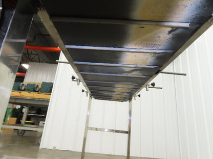 Superior F201.5 Inkjet Coding Conveyor 14"x54"L Variable Speed 115V Cleated Belt