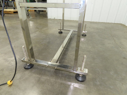 Superior F201.5 Inkjet Coding Conveyor 14"x54"L Variable Speed 115V Cleated Belt