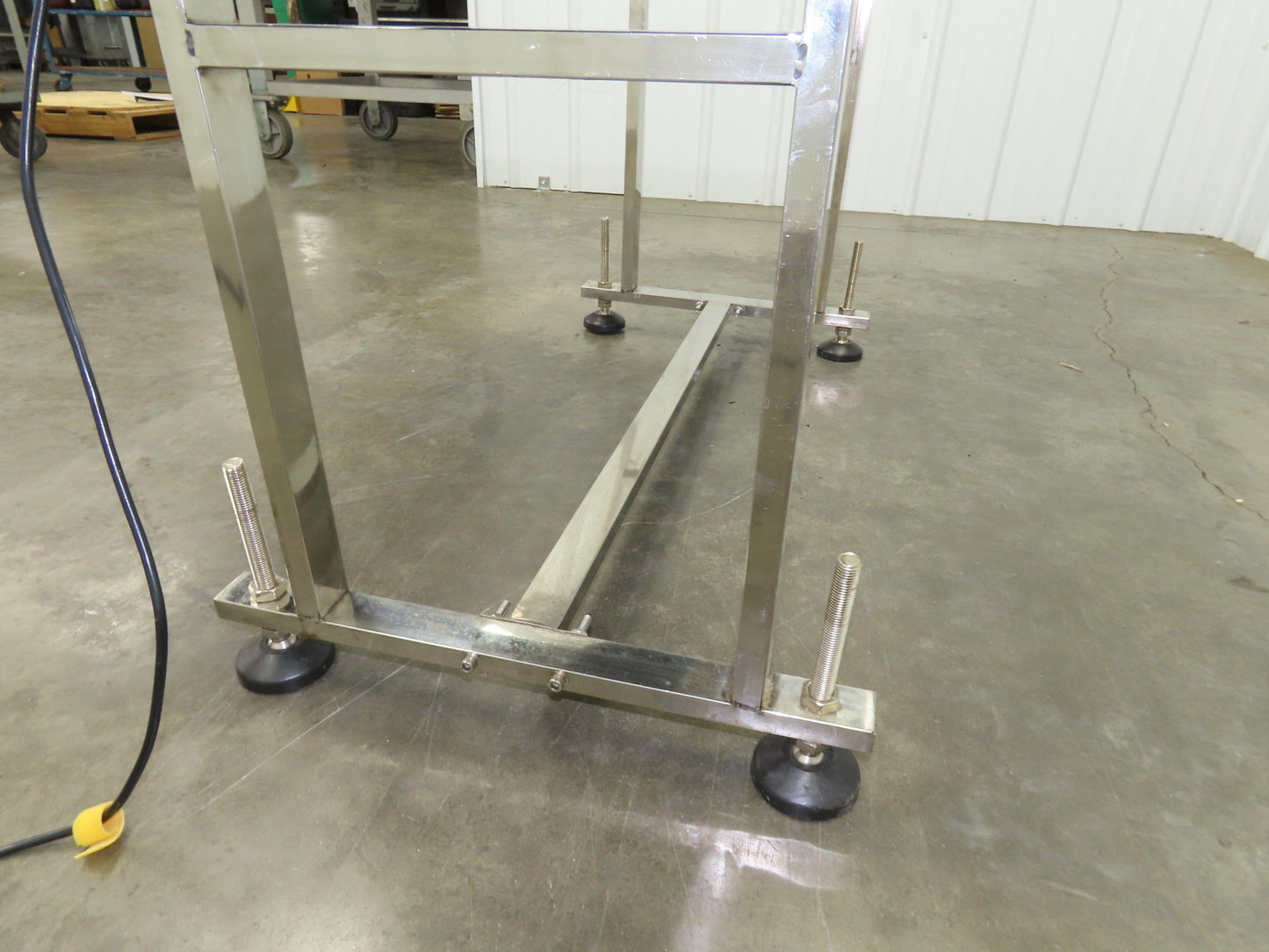 Superior F201.5 Inkjet Coding Conveyor 14"x54"L Variable Speed 115V Cleated Belt