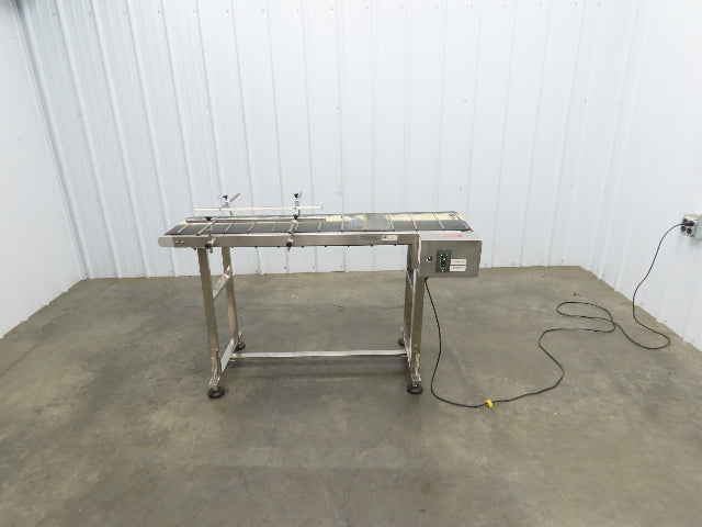 Superior F201.5 Inkjet Coding Conveyor 14"x54"L Variable Speed 115V Cleated Belt