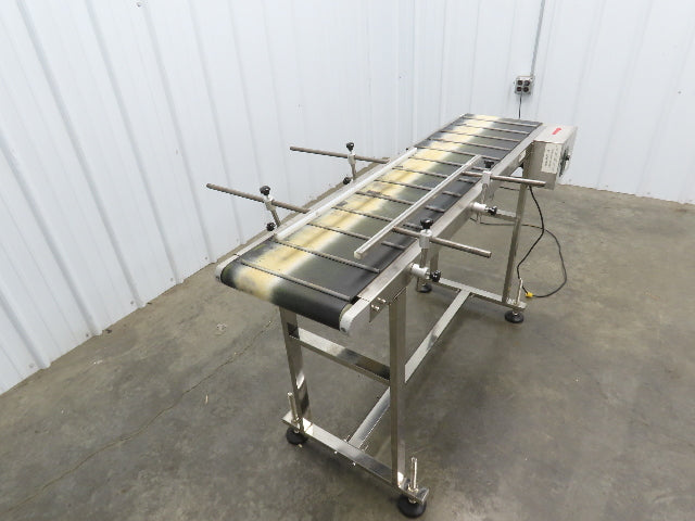 Superior F201.5 Inkjet Coding Conveyor 14"x54"L Variable Speed 115V Cleated Belt