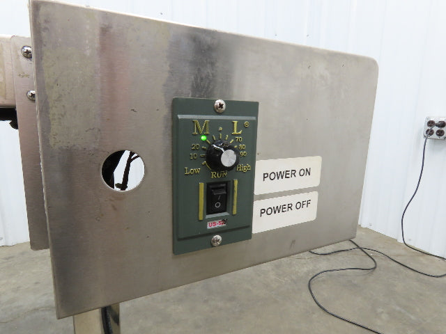 Superior F201.5 Inkjet Coding Conveyor 14"x54"L Variable Speed 115V Cleated Belt