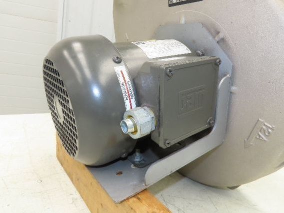Cincinnati Fan PB-12A Centrifugal Pressure Blower 800cfm 2"SP 230/460v 3Ph 1Hp