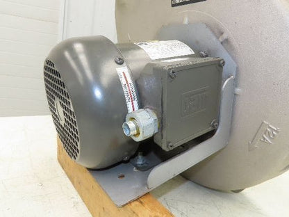 Cincinnati Fan PB-12A Centrifugal Pressure Blower 800cfm 2"SP 230/460v 3Ph 1Hp