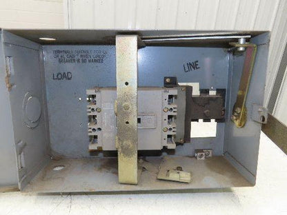 Westinghouse Busway Disconnect Switch Bus Plug 15A 600VAC 3PH 3W