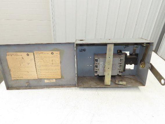 Westinghouse Busway Disconnect Switch Bus Plug 25A 600VAC 3PH 3W