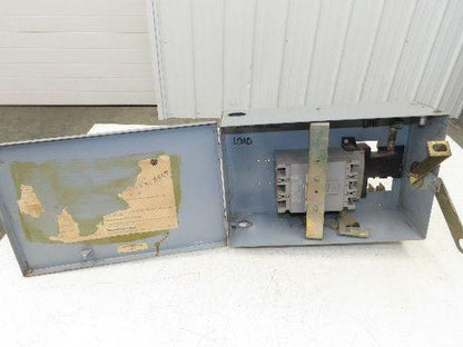 Westinghouse Busway Disconnect Switch Bus Plug 30A 600VAC 3PH 3W