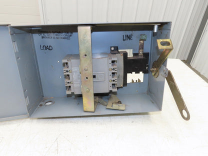 Westinghouse Busway Disconnect Switch Bus Plug 30A 600VAC 3PH 3W