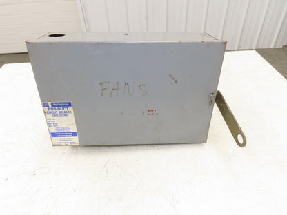 Westinghouse Busway Disconnect Switch Bus Plug 30A 600VAC 3PH 3W