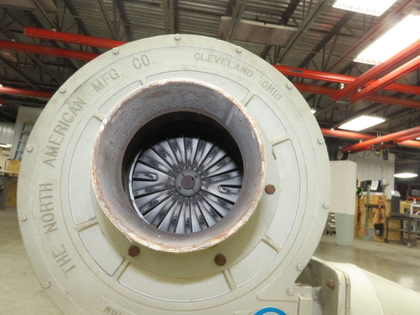 North American Mfg 2416-D-77.5D | GB-6727 Turbo Blower 1165cfm 16.2psi 7.5Hp 3Ph