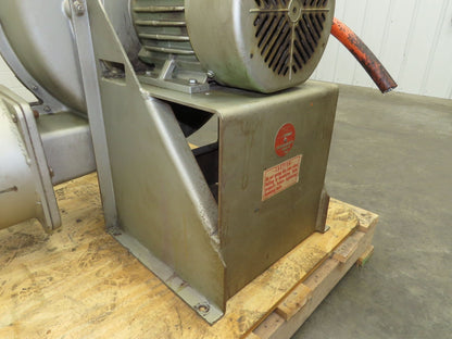 North American Mfg 2416-D-77.5D | GB-6727 Turbo Blower 1165cfm 16.2psi 7.5Hp 3Ph