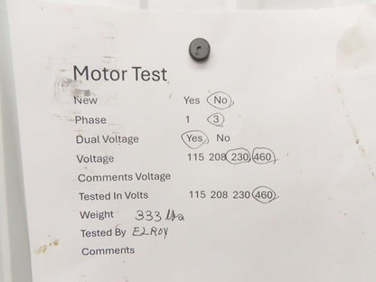 North American Mfg 2416-D-77.5D | GB-6727 Turbo Blower 1165cfm 16.2psi 7.5Hp 3Ph