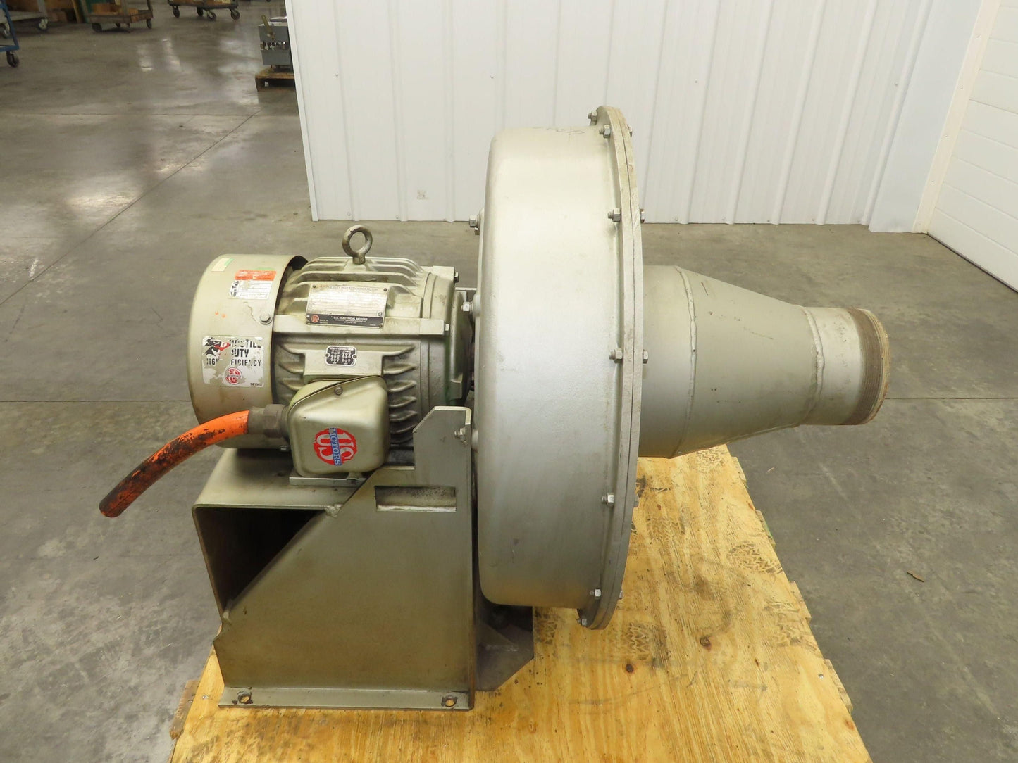 North American Mfg 2416-D-77.5D | GB-6727 Turbo Blower 1165cfm 16.2psi 7.5Hp 3Ph