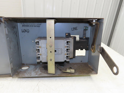 Westinghouse Busway Disconnect Switch Bus Plug 50A 600VAC 3PH 3W