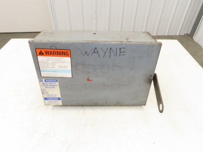 Westinghouse Busway Disconnect Switch Bus Plug 50A 600VAC 3PH 3W