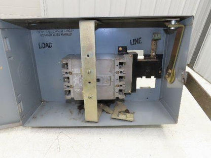 Westinghouse Busway Disconnect Switch Bus Plug 60A 600VAC 3PH 3W