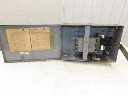 Westinghouse Busway Disconnect Switch Bus Plug 20A 600VAC 3PH 3W