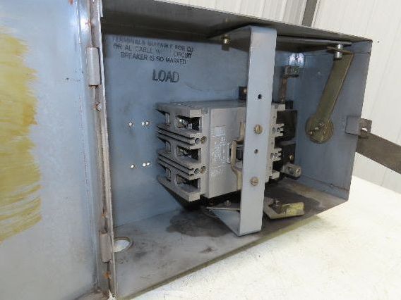 Westinghouse Busway Disconnect Switch Bus Plug 20A 600VAC 3PH 3W