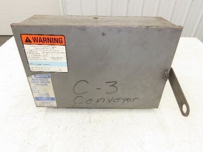 Westinghouse Busway Disconnect Switch Bus Plug 20A 600VAC 3PH 3W