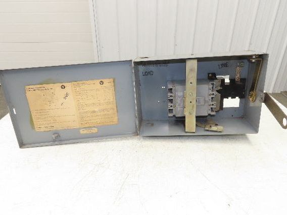 Westinghouse Busway Disconnect Switch Bus Plug 40A 600VAC 3PH 3W