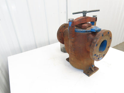 Hayward Model 72 Simplex 4" Inline Basket Strainer Cast Iron 200 PSI Flanged