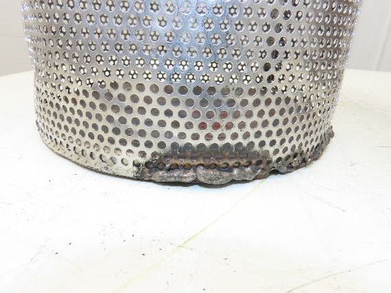 Hayward Model 72 Simplex 4" Inline Basket Strainer Cast Iron 200 PSI Flanged
