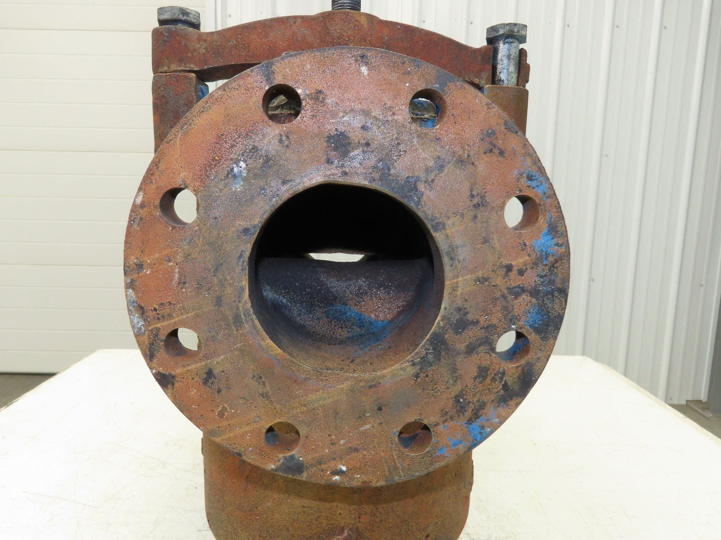 Hayward Model 72 Simplex 4" Inline Basket Strainer Cast Iron 200 PSI Flanged