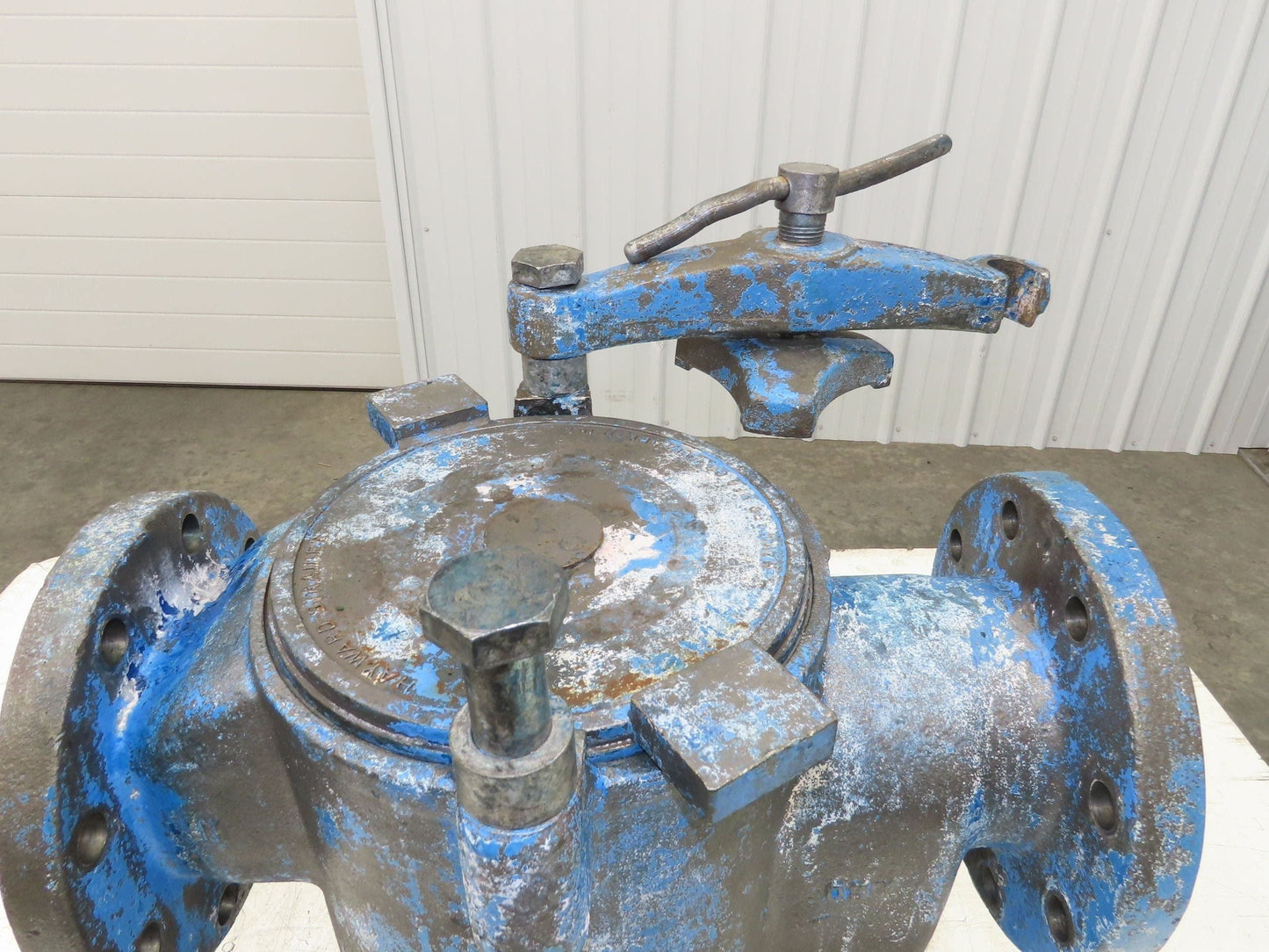 Hayward Model 72 Simplex 4" Inline Basket Strainer Cast Iron 200 PSI Flanged