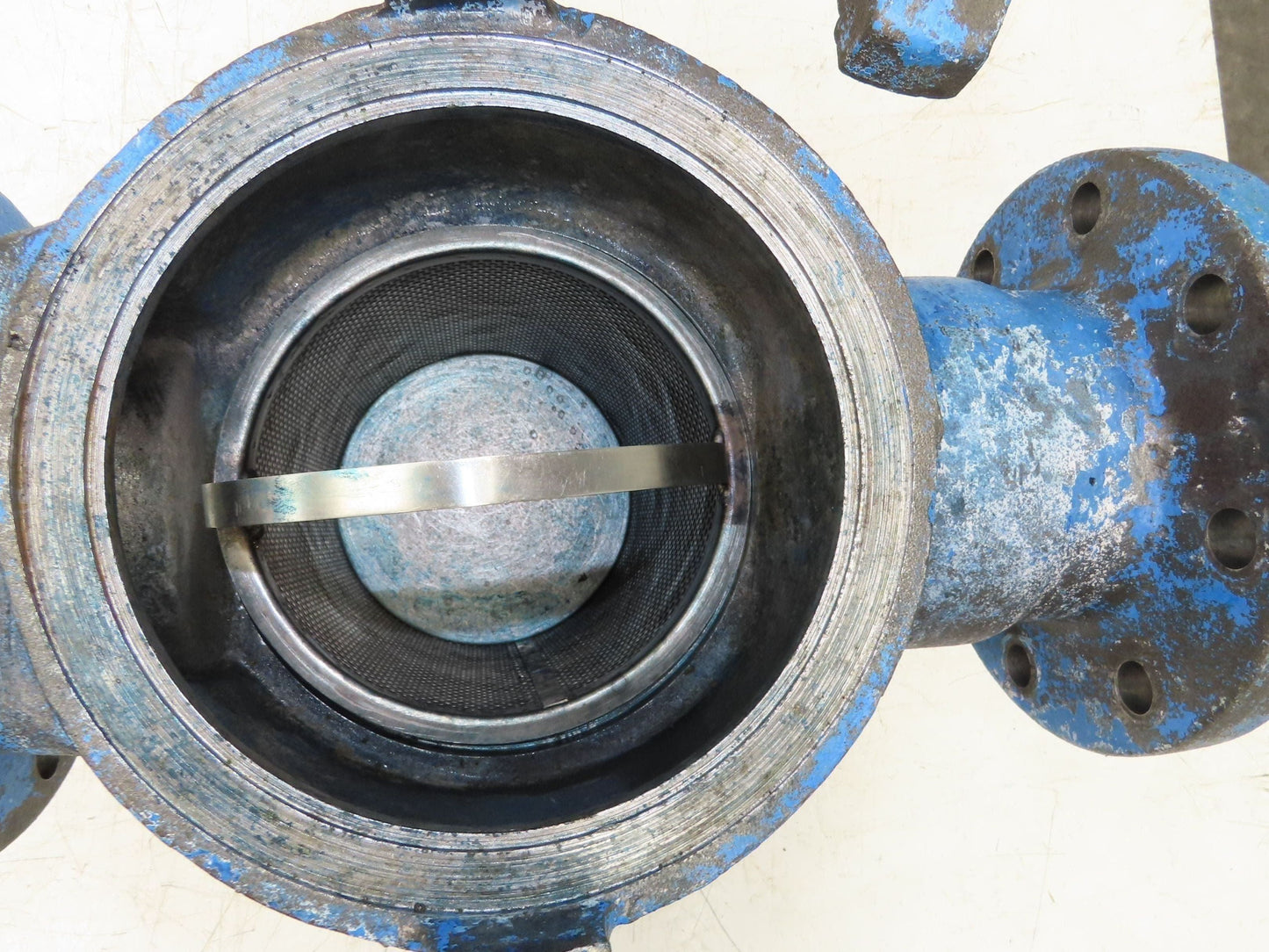 Hayward Model 72 Simplex 4" Inline Basket Strainer Cast Iron 200 PSI Flanged