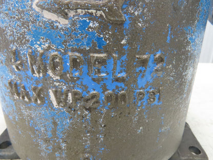 Hayward Model 72 Simplex 4" Inline Basket Strainer Cast Iron 200 PSI Flanged