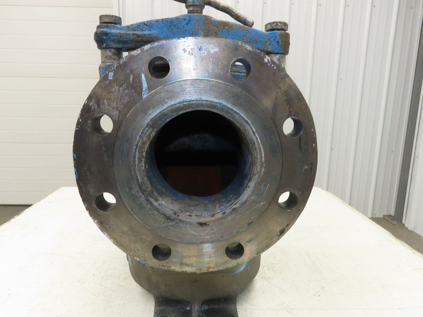 Hayward Model 72 Simplex 4" Inline Basket Strainer Cast Iron 200 PSI Flanged