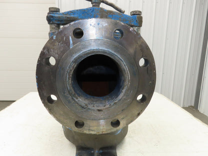 Hayward Model 72 Simplex 4" Inline Basket Strainer Cast Iron 200 PSI Flanged