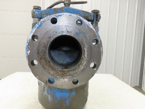 Hayward Model 72 Simplex 4" Inline Basket Strainer Cast Iron 200 PSI Flanged