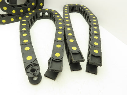 WYTL H35 Flexible Energy Chain Cable Carrier 50mm x 35mm Lot of 3  17'OAL