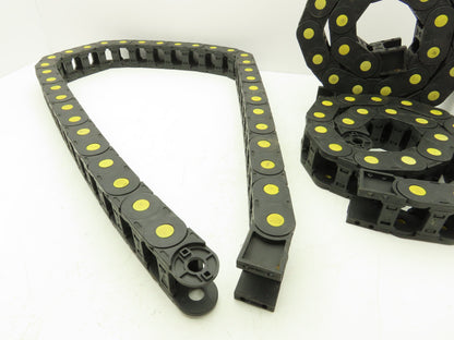 WYTL H35 Flexible Energy Chain Cable Carrier 50mm x 35mm Lot of 3  17'OAL