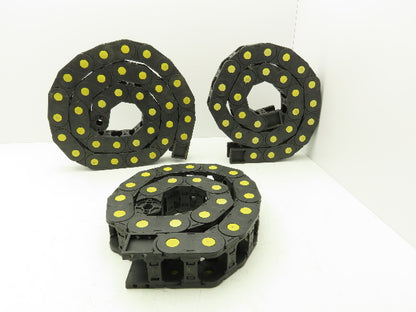 WYTL H35 Flexible Energy Chain Cable Carrier 50mm x 35mm Lot of 3  17'OAL