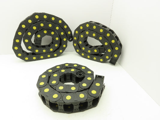 WYTL H35 Flexible Energy Chain Cable Carrier 50mm x 35mm Lot of 3  17'OAL